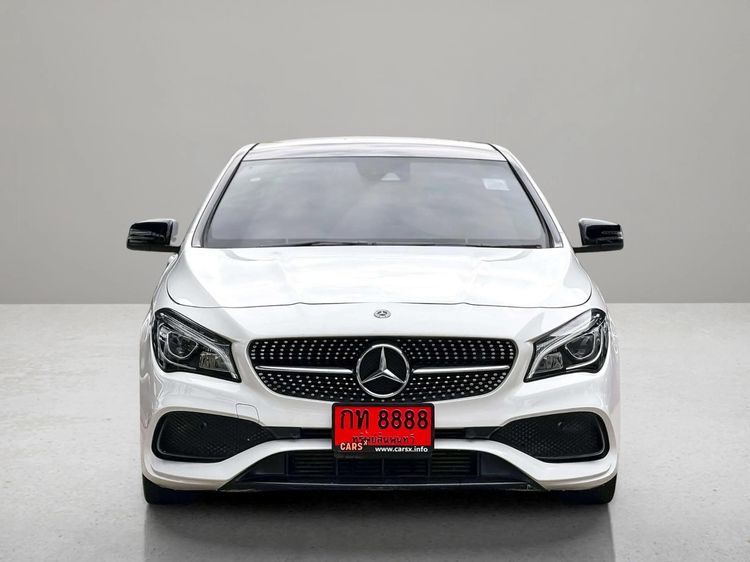 Mercedes-Benz CLA-Class 2018 CLA250 AMG Sedan เบนซิน ไม่ติดแก๊ส เกียร์อัตโนมัติ ขาว รูปที่ 2