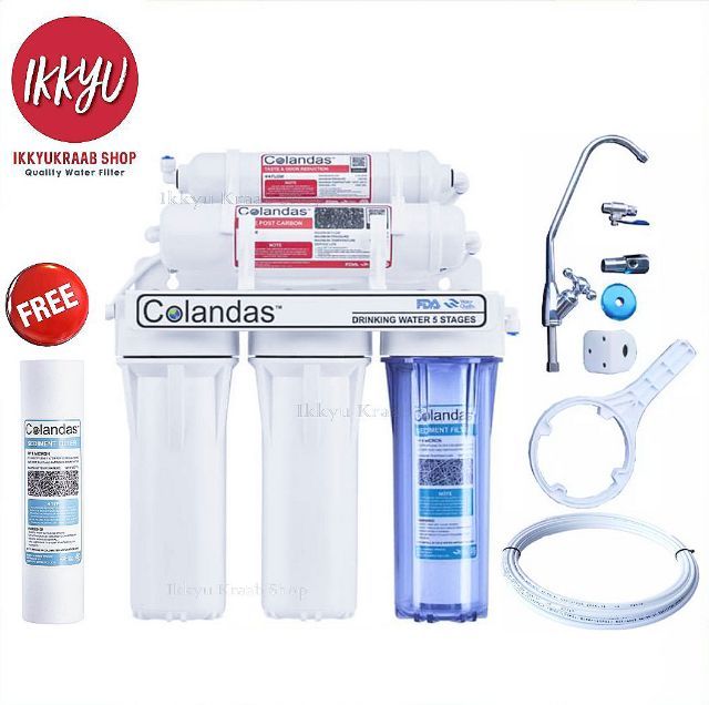 เครื่องกรองน้ำดื่ม COLANDAS 5 ขั้นตอน 