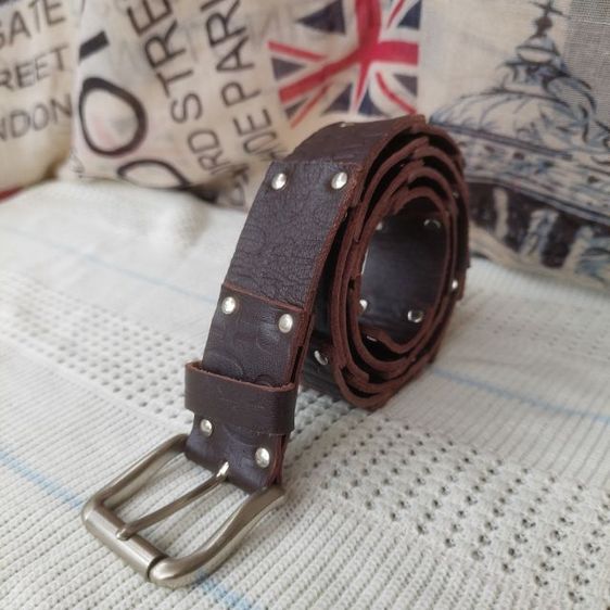 GR : เข็มขัดหนังแท้ สภาพไม่ผ่านการใช้ ราคา📮รวมส่ง รูปที่ 13