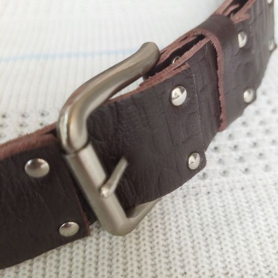 GR : เข็มขัดหนังแท้ สภาพไม่ผ่านการใช้ ราคา📮รวมส่ง รูปที่ 7