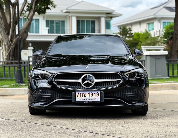Mercedes-Benz C-Class 2023 C220 Sedan ดีเซล ไม่ติดแก๊ส เกียร์อัตโนมัติ ดำ รูปที่ 2