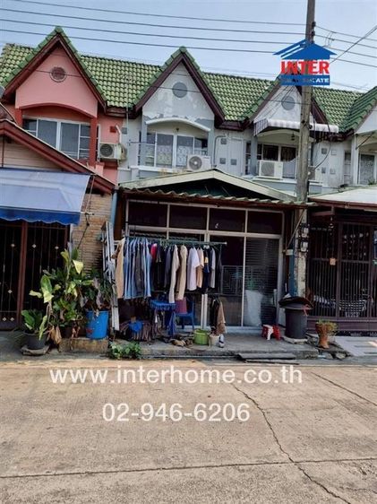 ทาวน์เฮ้าส์ 2 ชั้น 17 ตร.ว. หมู่บ้านตะวันนา ซอยจตุโชติ12 ถนนจตุโชติ เขตสายไหม กรุงเทพมหานคร