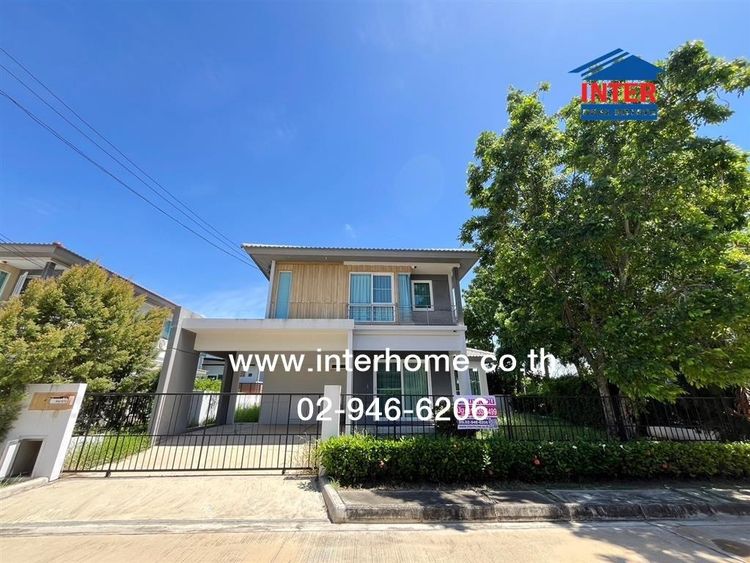 บ้านเดี่ยว 2 ชั้น 61 ตร.ว. หมู่บ้านวิลลาจจิโอ พระราม2 ซอยบางกระดี่35-1 ถนนพระราม 2 ถนนบางกระดี่35-1 เขตบางขุนเทียน กรุงเทพมหานคร