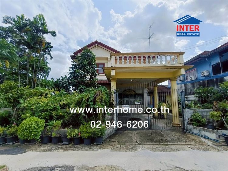 บ้านเดี่ยว 2 ชั้น 66.9 ตร.ว. บ้านเดี่ยว ติดร้านข้าวมันไก่นายขนมจีน ซอยสุคนธวิท11 ถนนเศรษบกิจ1 ถนนถนนสายใยรัก-ดอนไก่ดีซอย8 กระทุ่มแบน สมุทรสา