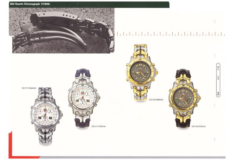 Tag heuer ก้างปลา สองกษัตริย์ Chronograph Driver Senna Ayrton รูปที่ 8