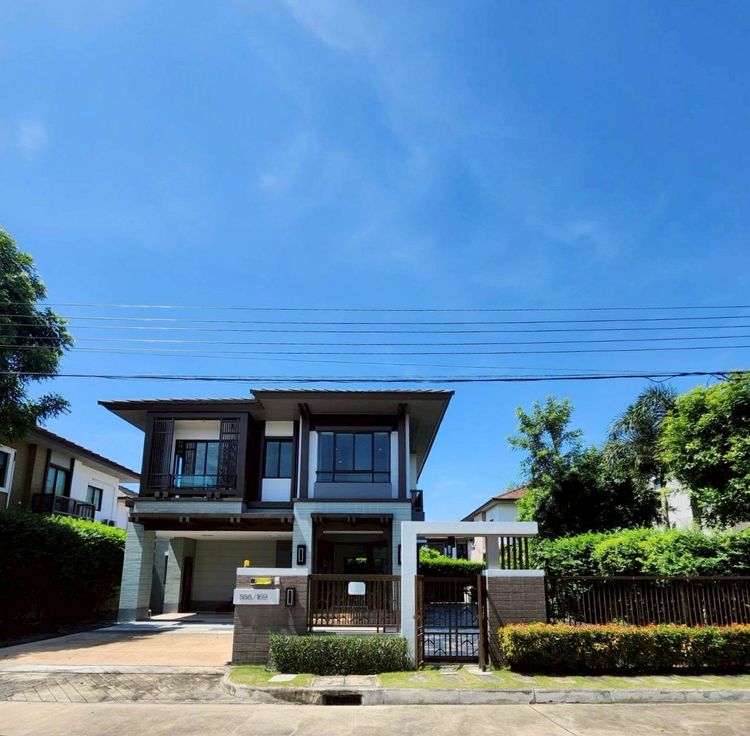 ขายบ้านเศรษฐสิริวัชรพล แบรนด์แสนสิริ วัสดุพรีเมียม พร้อมเข้าอยู่ได้เลย