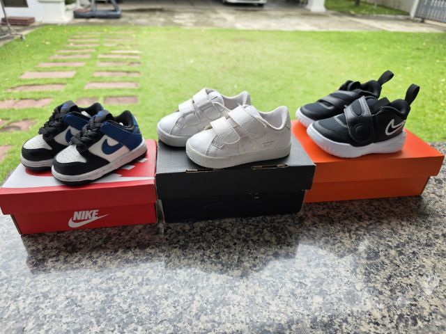 ไม่ระบุ หลากสี อื่นๆ อื่นๆ รองเท้าเด็ก Nike Dunk ,Onitsuka Tiger,Nike team hustle