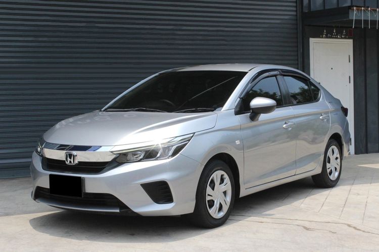 Honda City 2021 1.0 S Sedan เบนซิน เกียร์อัตโนมัติ เทา