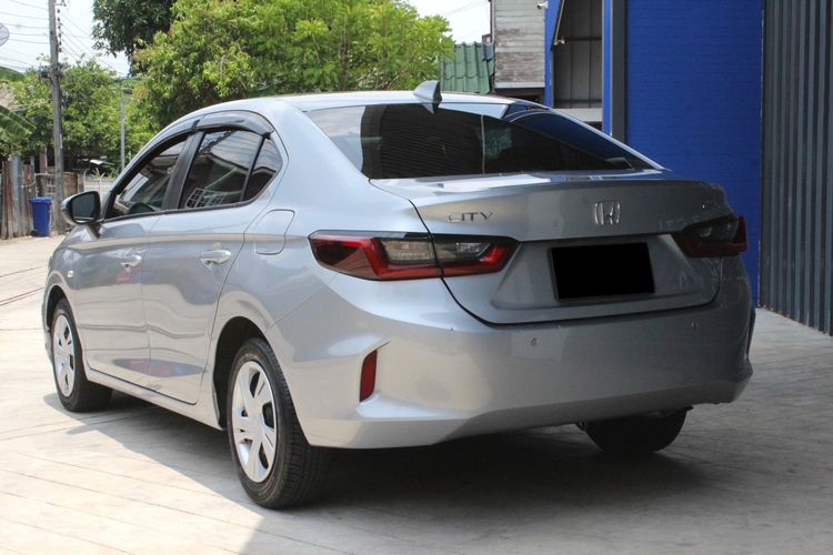 Honda City 2021 1.0 S Sedan เบนซิน เกียร์อัตโนมัติ เทา รูปที่ 3