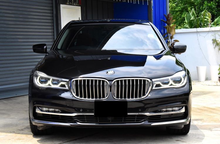 BMW Series 7 2017 740Li Sedan ดีเซล เกียร์อัตโนมัติ ดำ รูปที่ 4