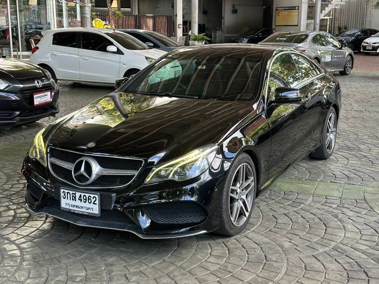 รถ Mercedes-Benz E-Class E200 CGI สี ดำ