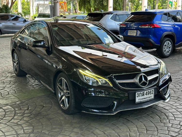 Mercedes-Benz E-Class 2014 E200 CGI Sedan ดีเซล เกียร์อัตโนมัติ ดำ รูปที่ 3
