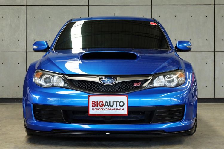 Subaru Impreza 2009 2.5 WRX STi 4WD Sedan เบนซิน ไม่ติดแก๊ส เกียร์อัตโนมัติ น้ำเงิน รูปที่ 4