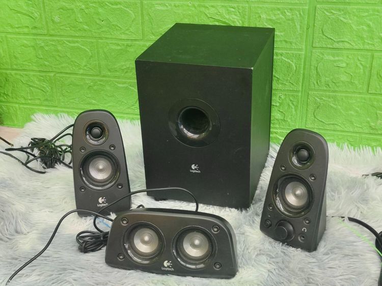 ลำโพงคอมฯ Logitech Z506 75 W ดํา 5.1 ช่อง รูปที่ 4