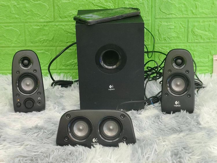 ลำโพงคอมฯ Logitech Z506 75 W ดํา 5.1 ช่อง รูปที่ 2