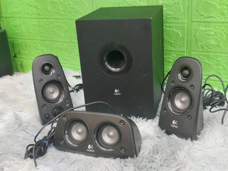 หูฟัง ลำโพง ไมโครโฟน ลำโพงคอมฯ Logitech Z506 75 W ดํา 5.1 ช่อง