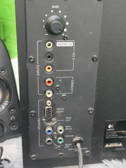ลำโพงคอมฯ Logitech Z506 75 W ดํา 5.1 ช่อง รูปที่ 10