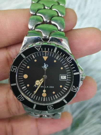 นาฬิกาข้อมือ SWISS BRAND - JPS FORMULA 200 - ตัวเรือนแสตนเลส สภาพสวย รูปที่ 8