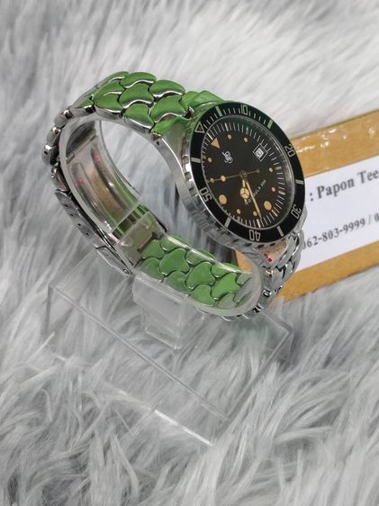 นาฬิกาข้อมือ SWISS BRAND - JPS FORMULA 200 - ตัวเรือนแสตนเลส สภาพสวย รูปที่ 6