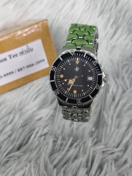 อื่นๆ เงิน นาฬิกาข้อมือ SWISS BRAND - JPS FORMULA 200 - ตัวเรือนแสตนเลส สภาพสวย