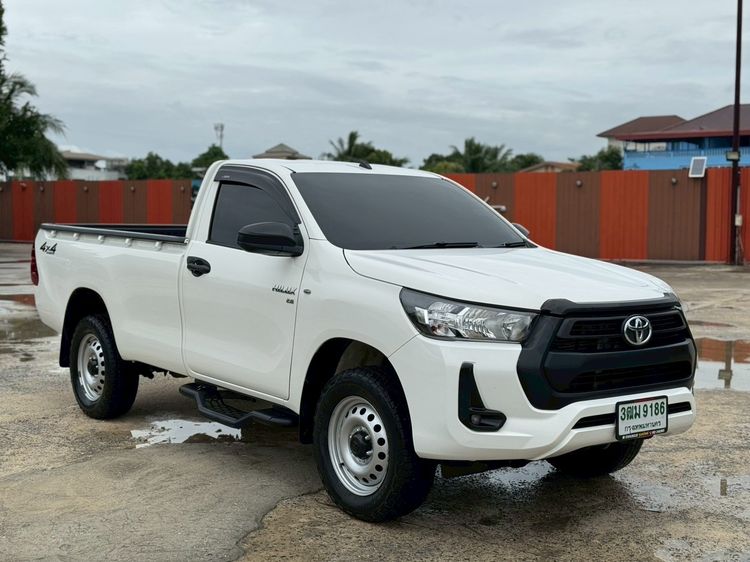 Toyota Hilux Revo 2022 2.8 J 4WD Pickup ดีเซล ไม่ติดแก๊ส เกียร์อัตโนมัติ ขาว รูปที่ 2