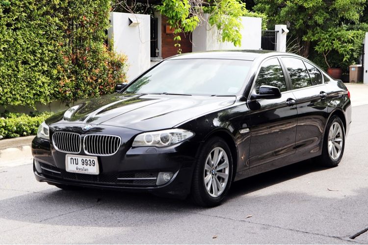 BMW Series 5 2013 520i Sedan เบนซิน เกียร์อัตโนมัติ ดำ รูปที่ 3