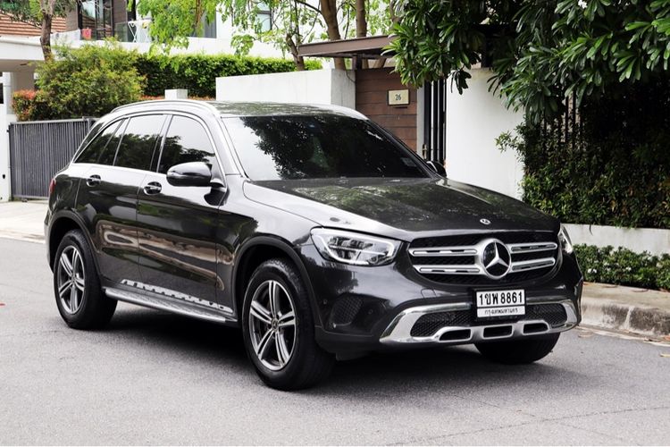 Mercedes-Benz GLC-Class 2021 GLC220d Utility-car ดีเซล เกียร์อัตโนมัติ ดำ รูปที่ 3