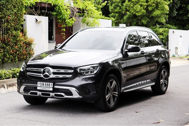 Mercedes-Benz GLC-Class 2021 GLC220d Utility-car ดีเซล เกียร์อัตโนมัติ ดำ รูปที่ 2
