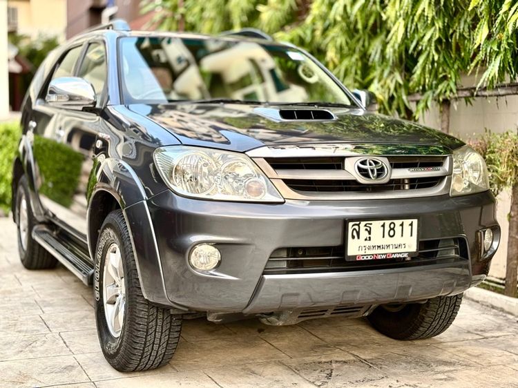 Toyota Fortuner 2005 Utility-car ดีเซล ไม่ติดแก๊ส เกียร์อัตโนมัติ เทา รูปที่ 2
