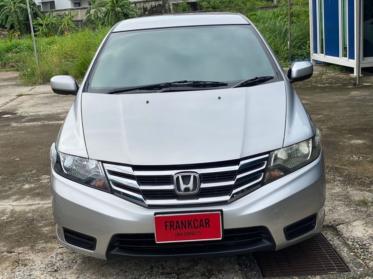 Honda City 2013 1.5 V Sedan เบนซิน ไม่ติดแก๊ส เกียร์อัตโนมัติ เทา