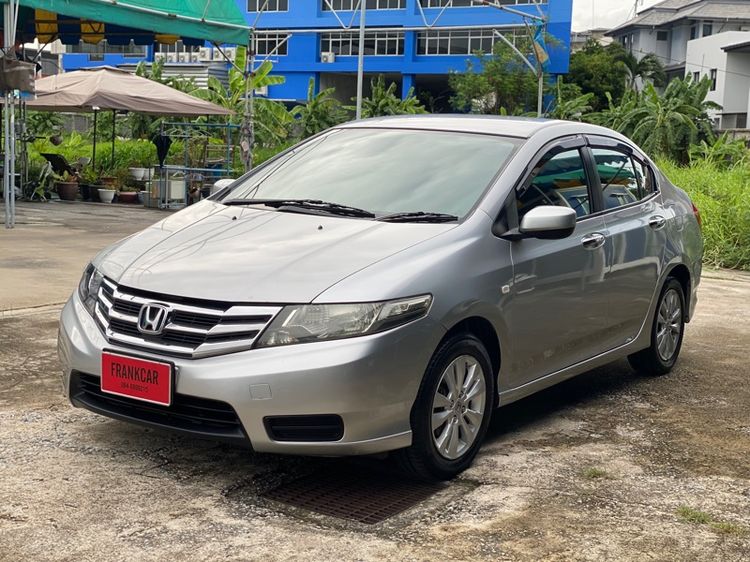 Honda City 2013 1.5 V Sedan เบนซิน ไม่ติดแก๊ส เกียร์อัตโนมัติ เทา รูปที่ 3