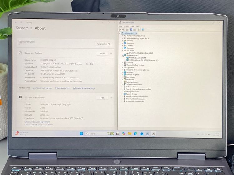 LENOVO LOQ 15APH8 82XT009KTA (STORM GREY) รูปที่ 9
