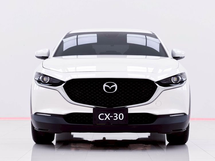 Mazda CX-30 2021 2.0 C Utility-car เบนซิน ไม่ติดแก๊ส เกียร์อัตโนมัติ ขาว รูปที่ 3
