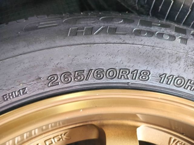 ล้อแม็กte37ขอบ18 6รูพร้อมยาง รูปที่ 5