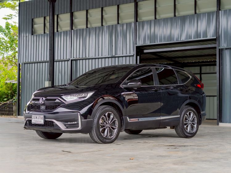 Honda CR-V 2022 2.4 EL 4WD Utility-car เบนซิน ไม่ติดแก๊ส เกียร์อัตโนมัติ ดำ รูปที่ 3