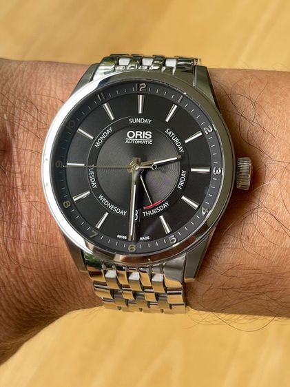 ORIS Artix Pointer Day Date Automatic 42mm Black Dial MB01 755 7691 4054 07 8 21 80 รูปที่ 14