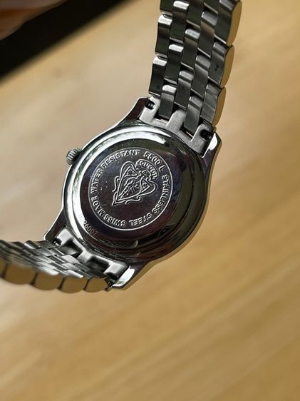 GUCCI Round face Watches 5500L Quartz Black Dial Women's SS รูปที่ 11