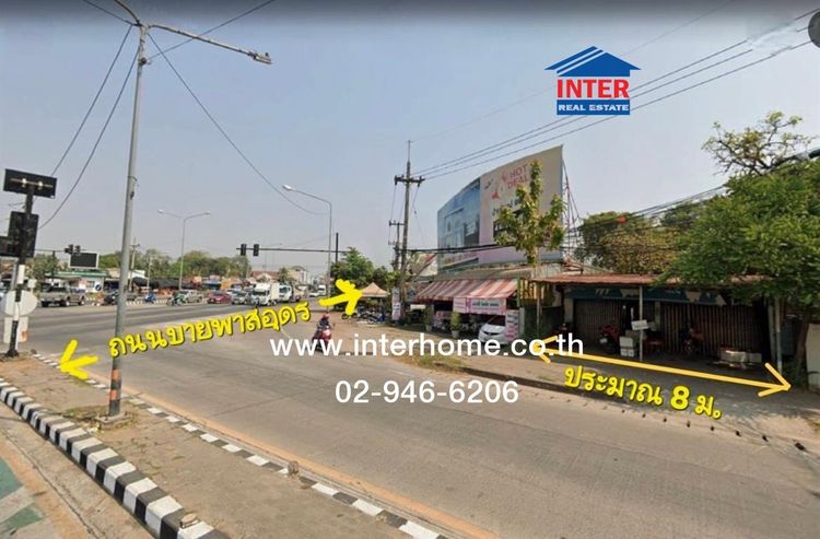 ไม่ใช่ ที่ดินเปล่า 117.4 ตร.ว. ที่ดินเปล่า ติดแยกหนองสำโรง อุดรธานี ถนนบายพาสอุดร-หนองสำโรง ถนนเพาะนิยม ถนนเพาะนิยม เมืองอุดรธานี อุดรธานี รูปที่ 3