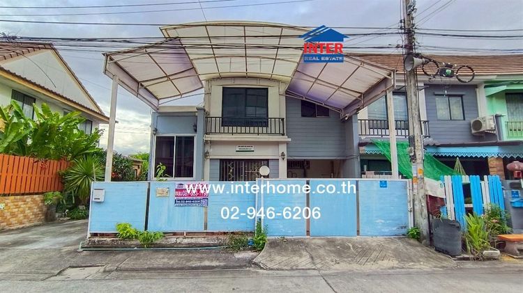 ไม่ใช่ ทาวน์เฮ้าส์ 2 ชั้น 24.6 ตร.ว. หมู่บ้านพฤกษา66 ใกล้ตลาดไท ตลาดไอยรา ถนนพหลโยธิน คลองหลวง ปทุมธานี