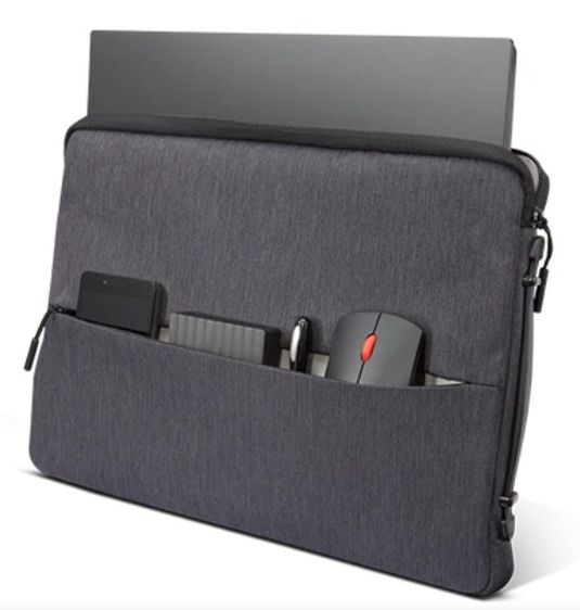 SLEEVE CASE (กระเป๋าใส่อุปกรณ์เสริม LENOVO 13 INCH LAPTOP URBAN SLEEVE CASE GRAY รูปที่ 3