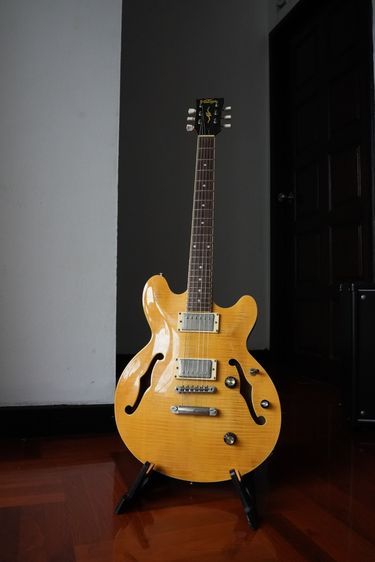 อื่นๆ กีต้าร์ไฟฟ้า กีตาร์ Vintage AVH3 Semi-Hollow Electric