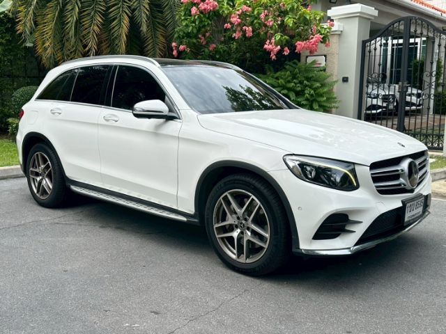 Mercedes-Benz GLC-Class 2019 GLC250d Utility-car ดีเซล ไม่ติดแก๊ส เกียร์อัตโนมัติ ขาว รูปที่ 3