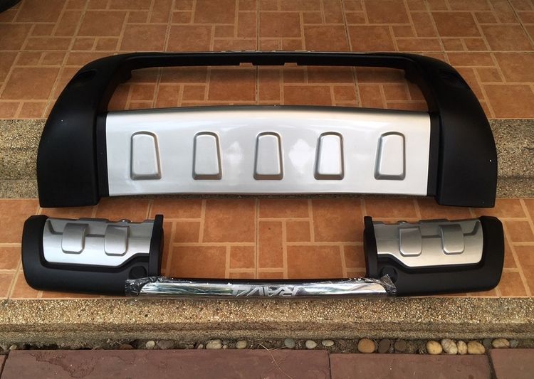 กันชน ด้านหน้า ด้านหลัง 2006-2011 Toyota RAV4 คุณภาพสูง ABS Chrome รูปที่ 4