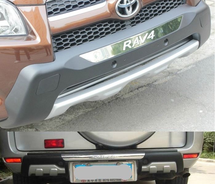 กันชน ด้านหน้า ด้านหลัง 2006-2011 Toyota RAV4 คุณภาพสูง ABS Chrome