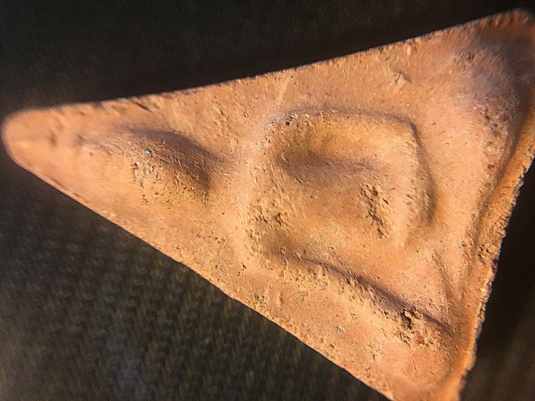 พระางพญา พิมพ์ใหญ่เนื้อดินคุณแม่บุณเรือน 2499  รูปที่ 3