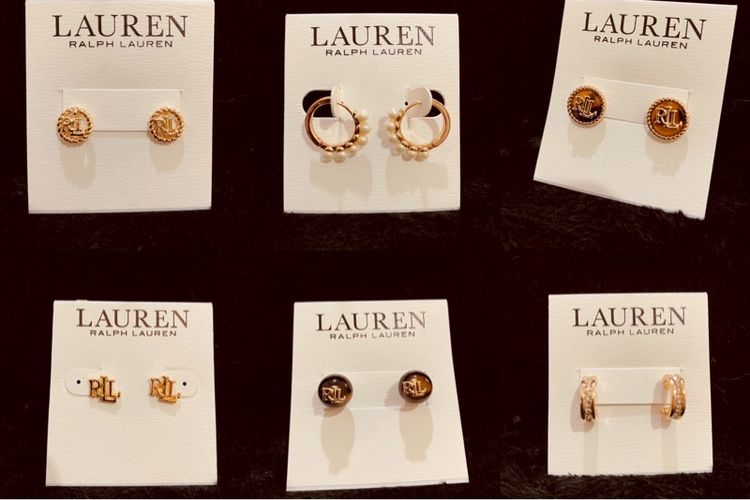 โลหะ ต่างหู Lauren by Ralph Lauren 💯