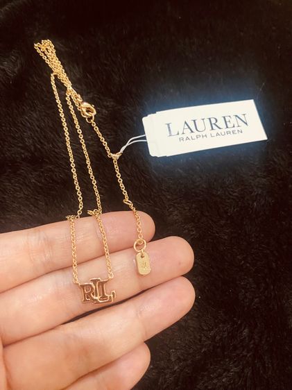 สร้อยคอราฟ Lauren Ralph Lauren LRL Necklace ✨ ของใหม่ งานแท้ 💯  รูปที่ 4