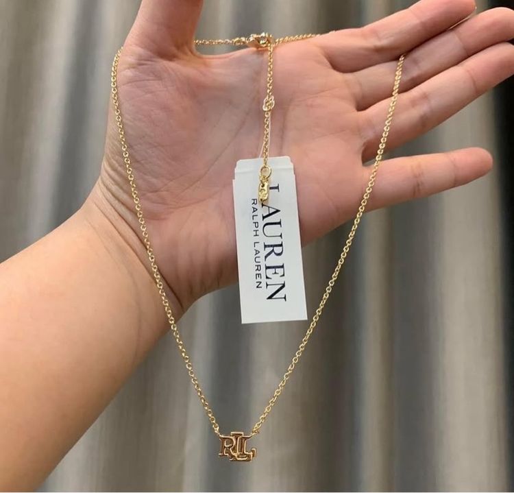 สร้อยคอราฟ Lauren Ralph Lauren LRL Necklace ✨ ของใหม่ งานแท้ 💯  รูปที่ 3