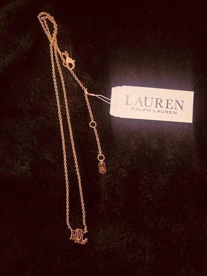 สร้อยคอราฟ Lauren Ralph Lauren LRL Necklace ✨ ของใหม่ งานแท้ 💯  รูปที่ 5