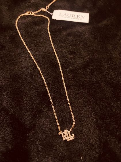 สร้อยคอราฟ Lauren Ralph Lauren LRL Necklace ✨ ของใหม่ งานแท้ 💯  รูปที่ 16